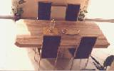 TABLE SALON MARBRE TRAVERTIN